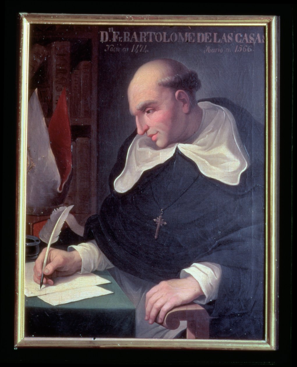 Bartholomé de Las Casas (1474-1566) von Spanish School