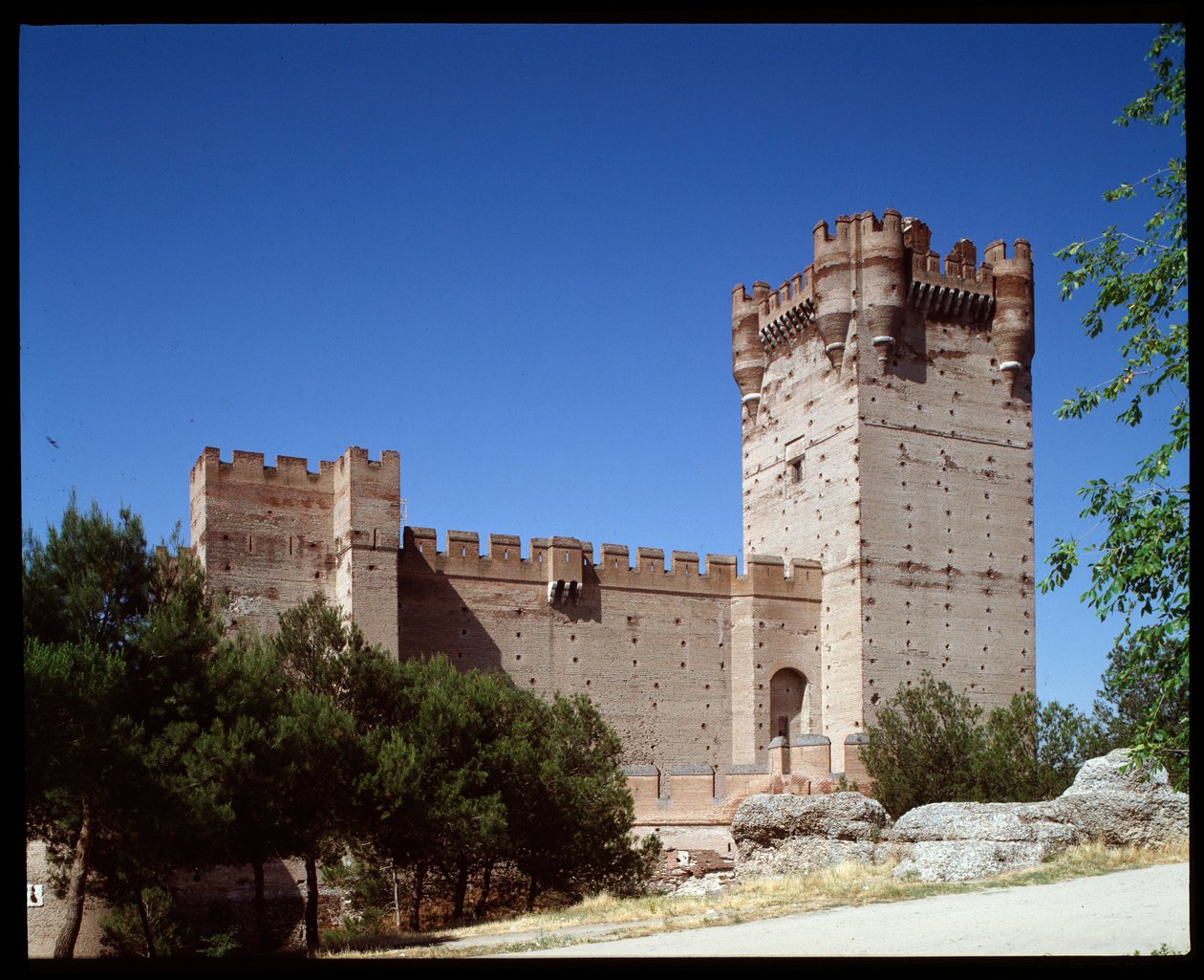 Burg La Mota von Spanish School