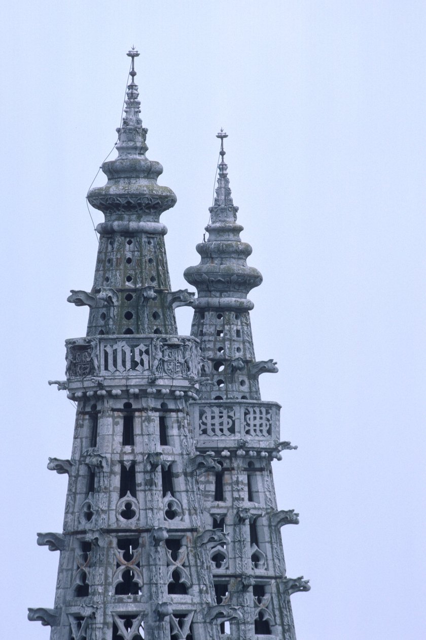 Detail der Glockenturmspitzen von Spanish School
