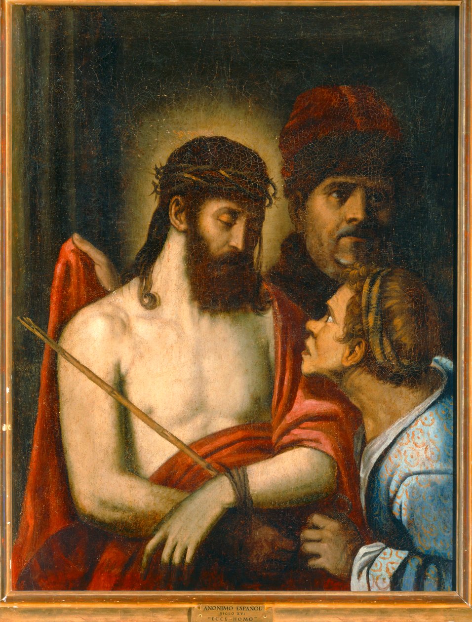 Ecce Homo, Kopie nach Tizian von Spanish School