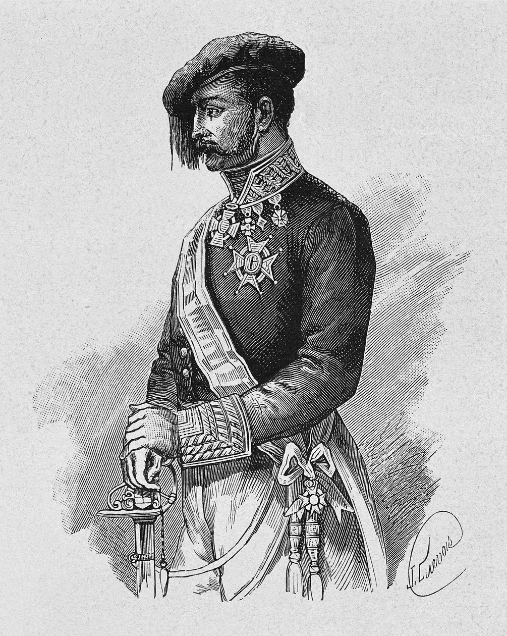 Porträt des karlistischen Generals Tomás de Zumalacárregui (1788-1835) von Spanish School