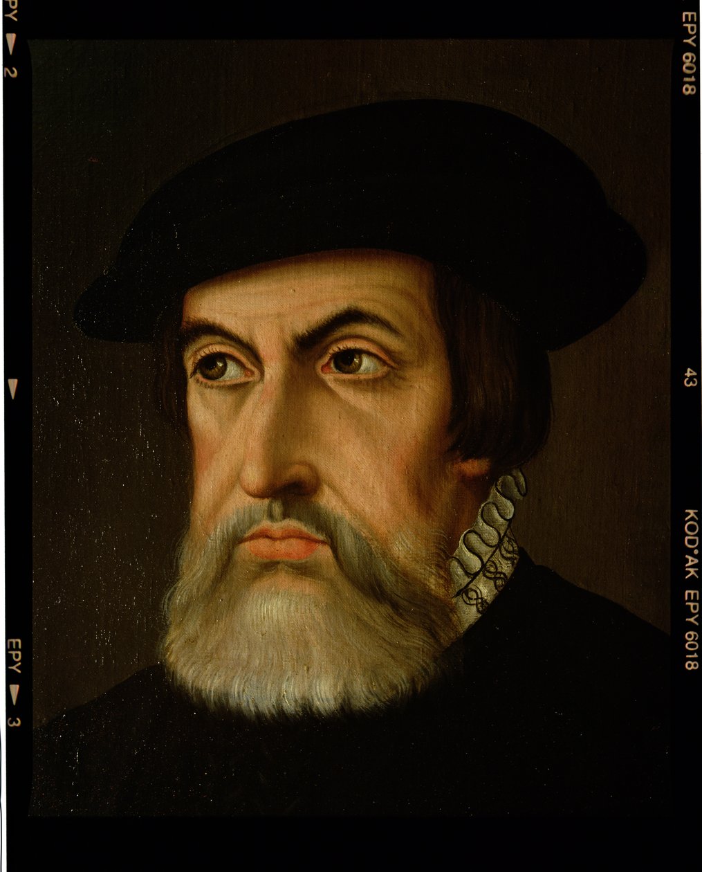 Porträt von Hernan Cortes (1485-1547) von Spanish School