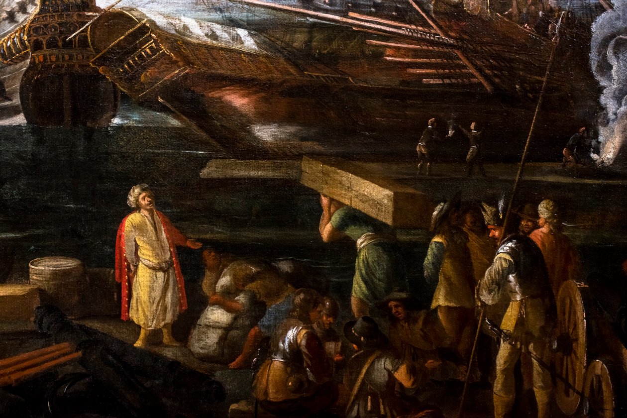 Der Hafen von Oran von Spanish School