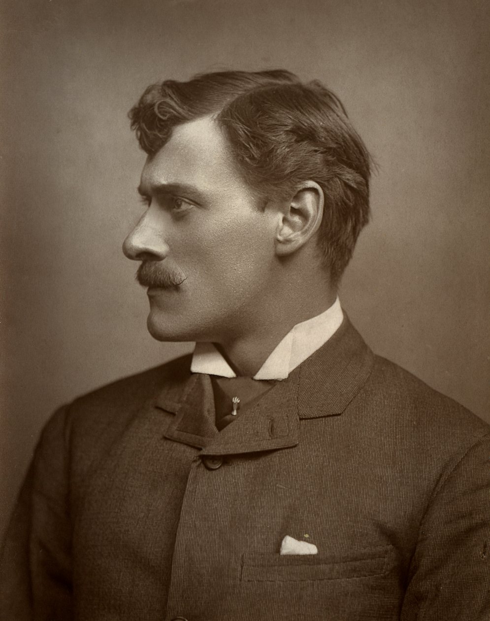 Frederick Leslie, britischer Schauspieler, Sänger, Komiker und Dramatiker, 1884 von St James