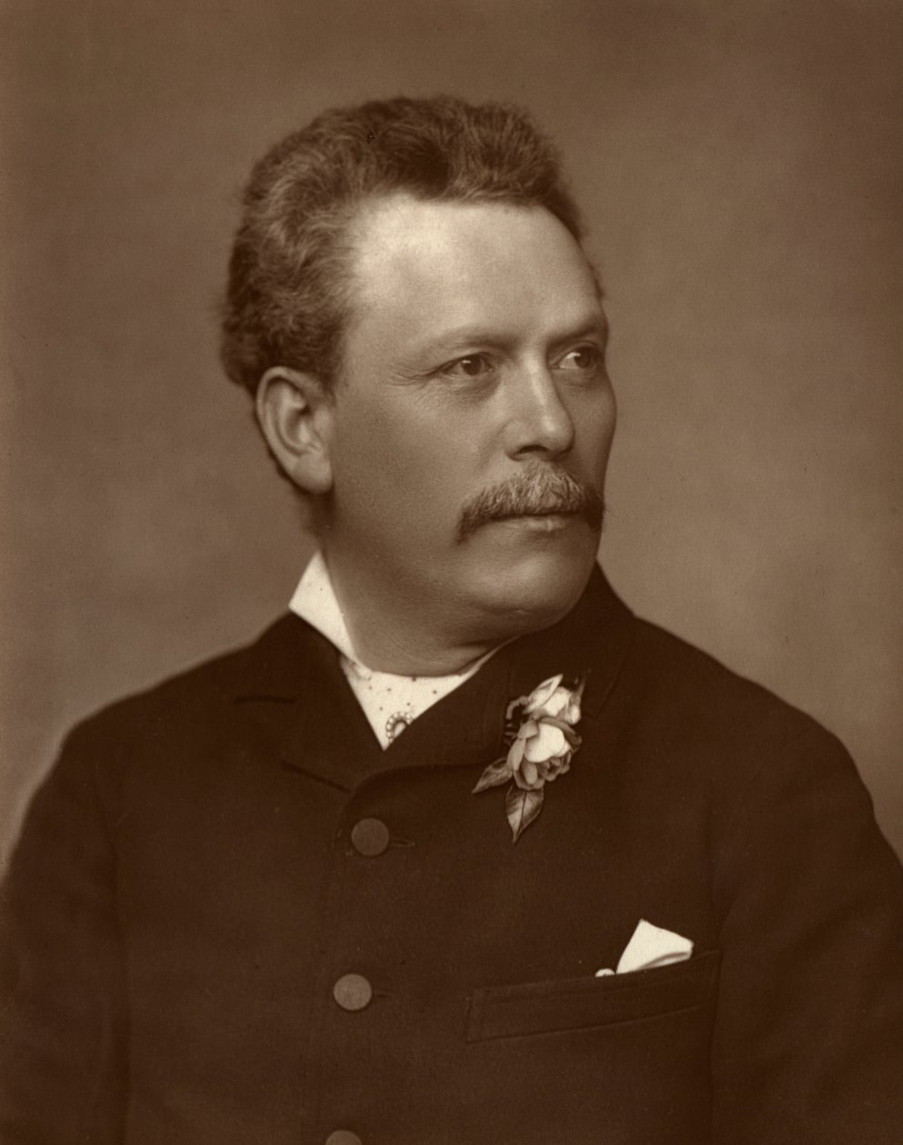 Lionel Brough, britischer Schauspieler, 1884 von St James