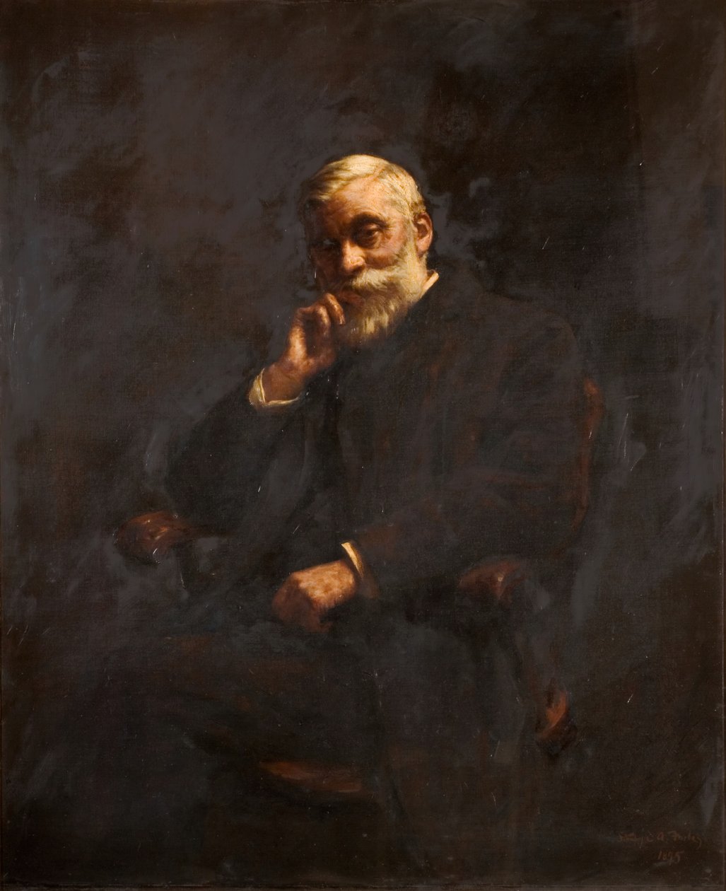 Porträt von Stadtrat G J Johnson 1826-1912 von Stanhope A Forbes