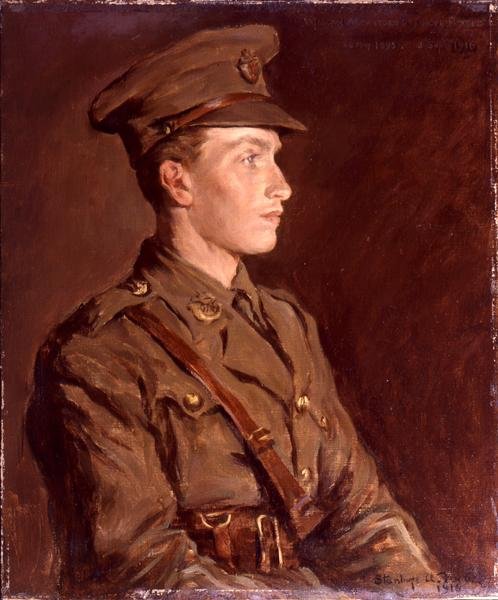 William Alexander Stanhope Forbes (26. Mai 1893-3. Sept. 1916) 1916 von Stanhope Alexander Forbes