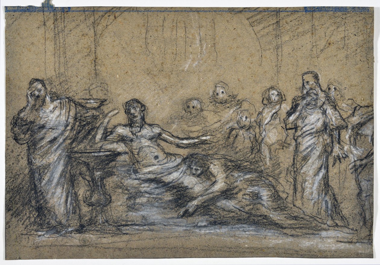 Studie einer antiken Szene von Stanislas Torrents y de Amat