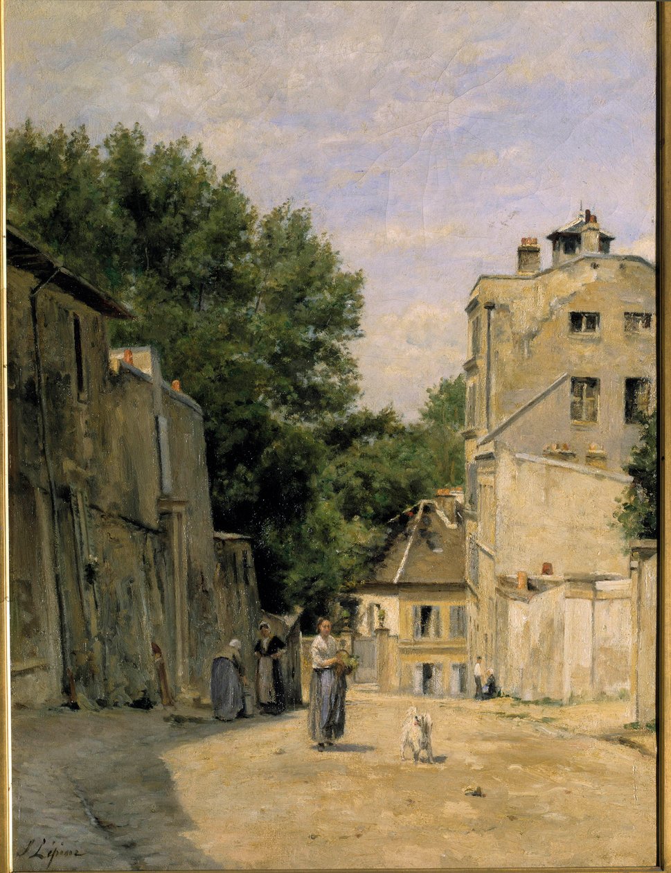 Montmartre, Rue Saint Vincent von Stanislas Victor Edouard Lepine