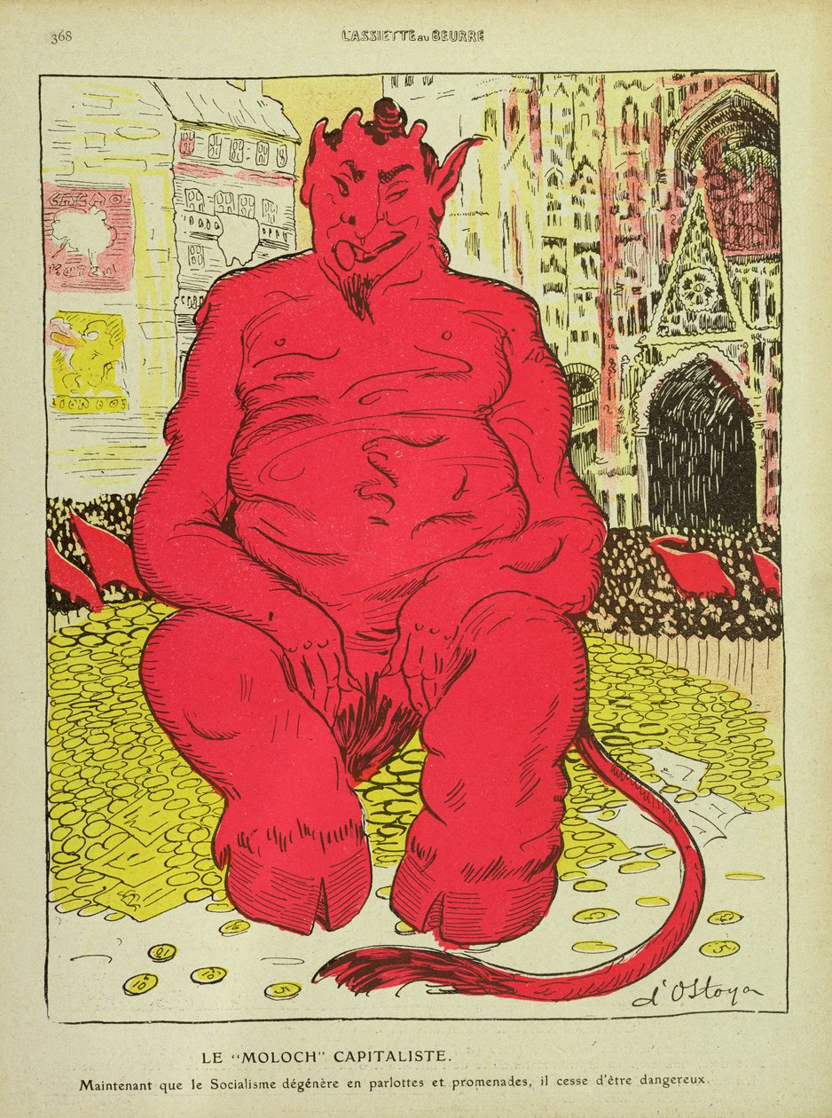Der Kapitalist Moloch, aus L