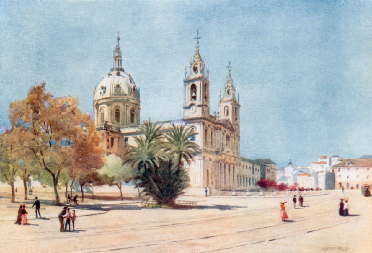 Die Basilika der Estrella von Stanley Inchbold