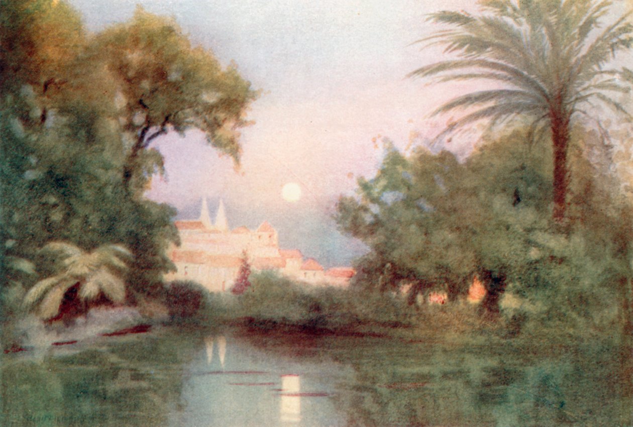 Der Garten der Quinta do Relogio von Stanley Inchbold