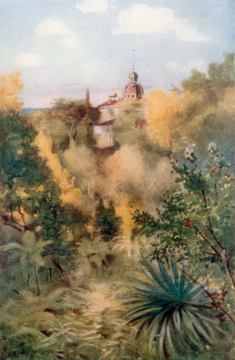 Die tropische Schlucht, Monserrate von Stanley Inchbold