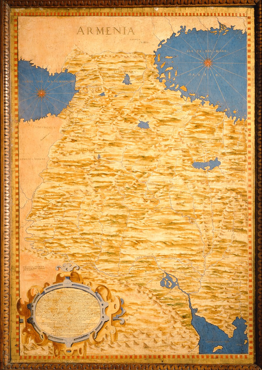 Karte von Armenien von Stefano Bonsignori