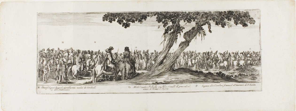 Eingang des polnischen Botschafters in Rom von Stefano della Bella