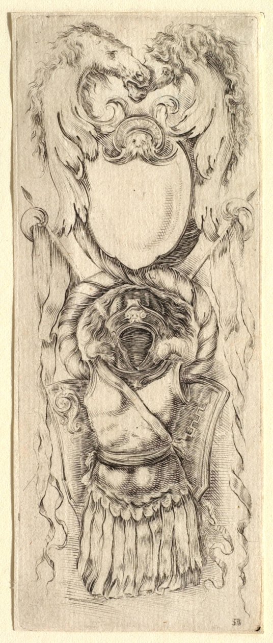 Pferde und Rüstungen von Stefano della Bella