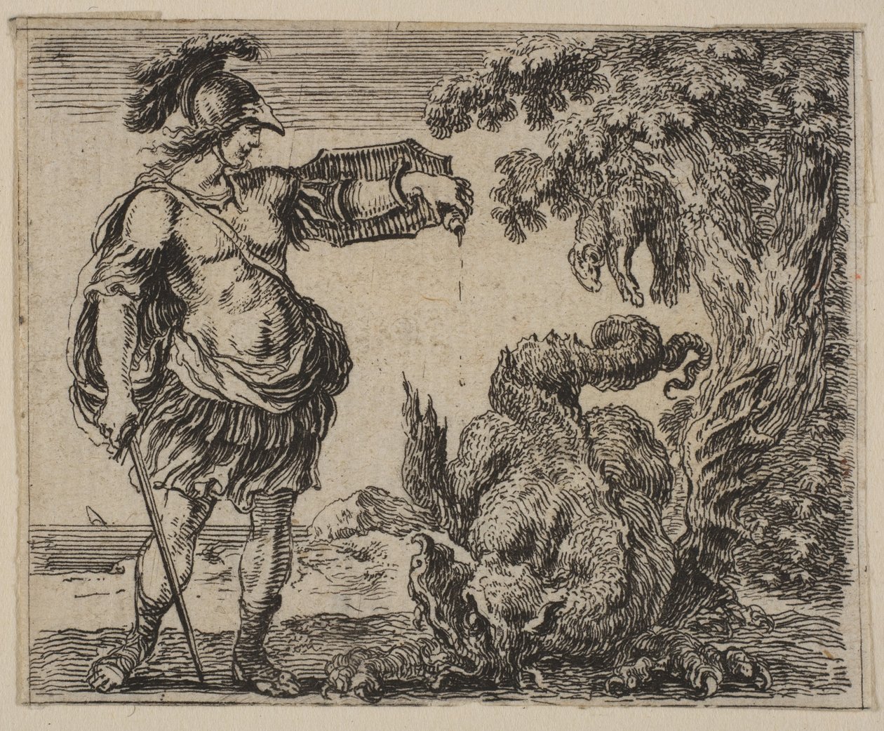 Jason, aus dem Spiel der Mythologie von Stefano della Bella