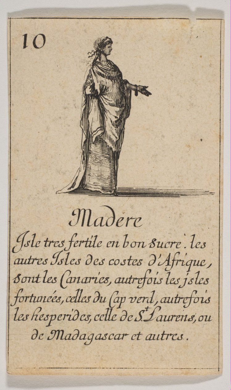 Madere, 1644 von Stefano della Bella