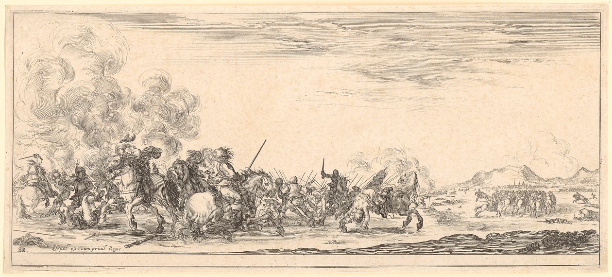 Reitergefecht von Stefano della Bella