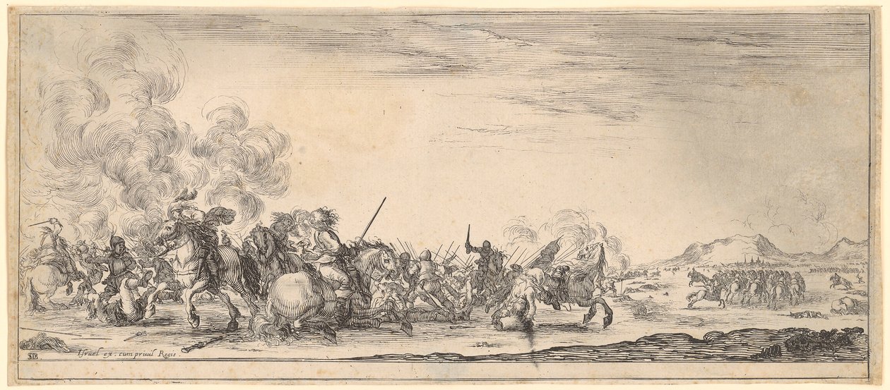 Reitergefecht von Stefano della Bella