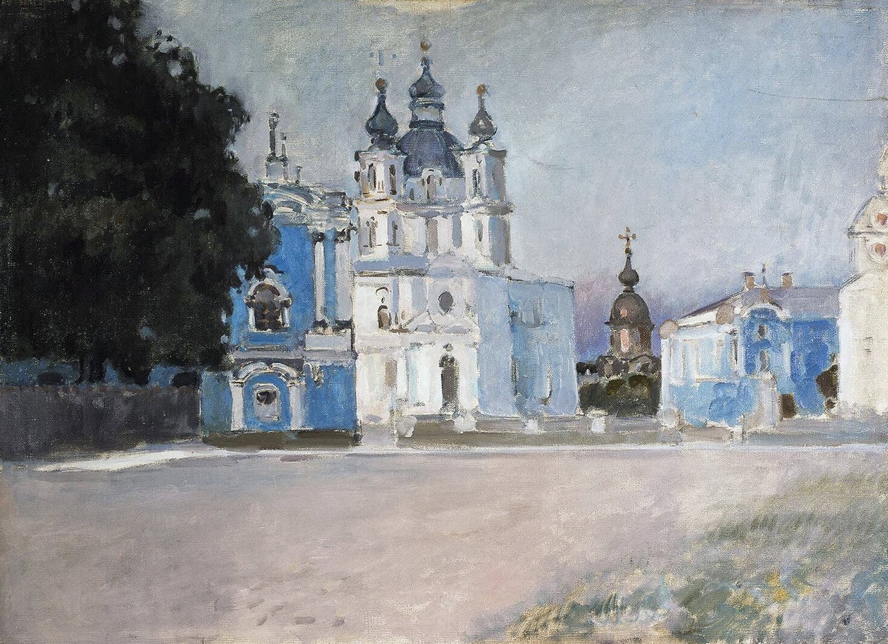Das Smolny-Kloster in Sankt Petersburg von Stepan Yaremich