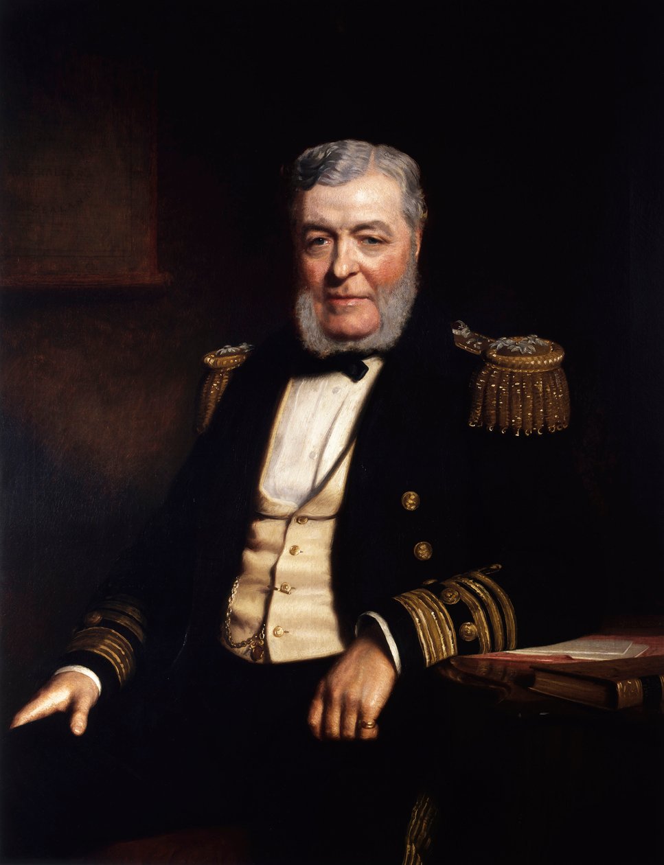 Admiral John Lort Stokes (1812-1885) von Stephen Pearce