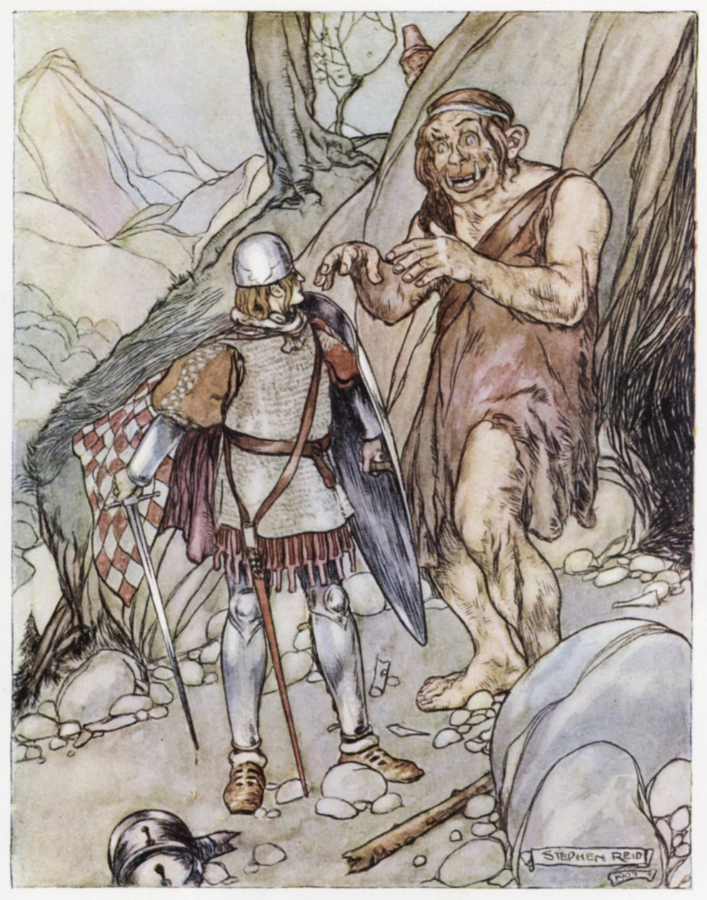 Illustration für Siegfried den Drachentöter von Stephen Reid