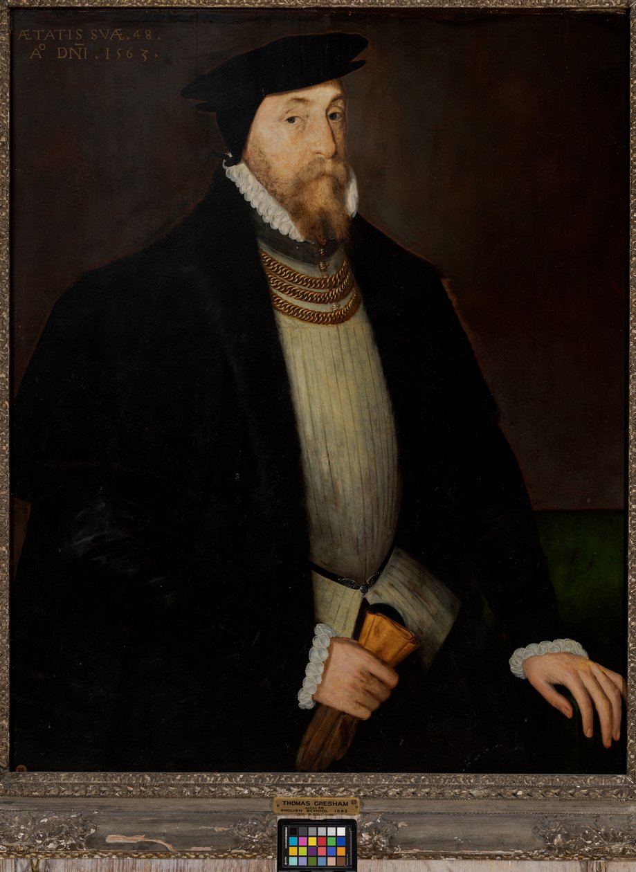 Sir Thomas Gresham (ca. 1518-1579) von Steven van der (attr. to) Meulen