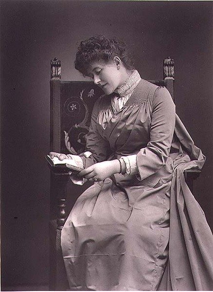 Ellen Terry (1847-1928) Porträtfotografie, Mitte der 1880er Jahre von Studio Walery
