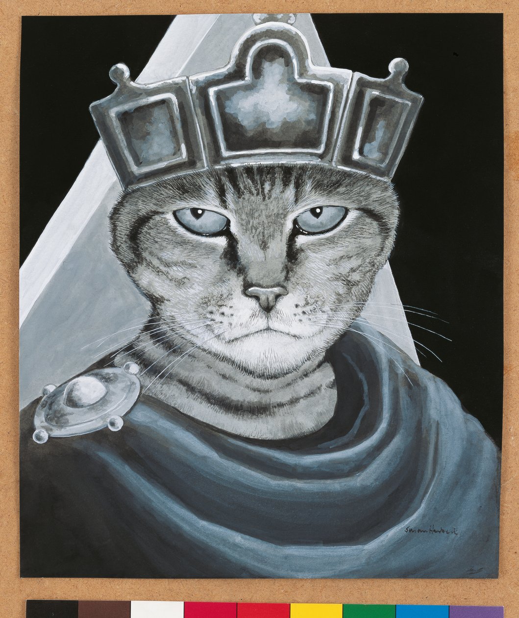 Illustration aus Cats Galore! A Compendium of Cultured Cats (veröff. 2015) von Susan Herbert