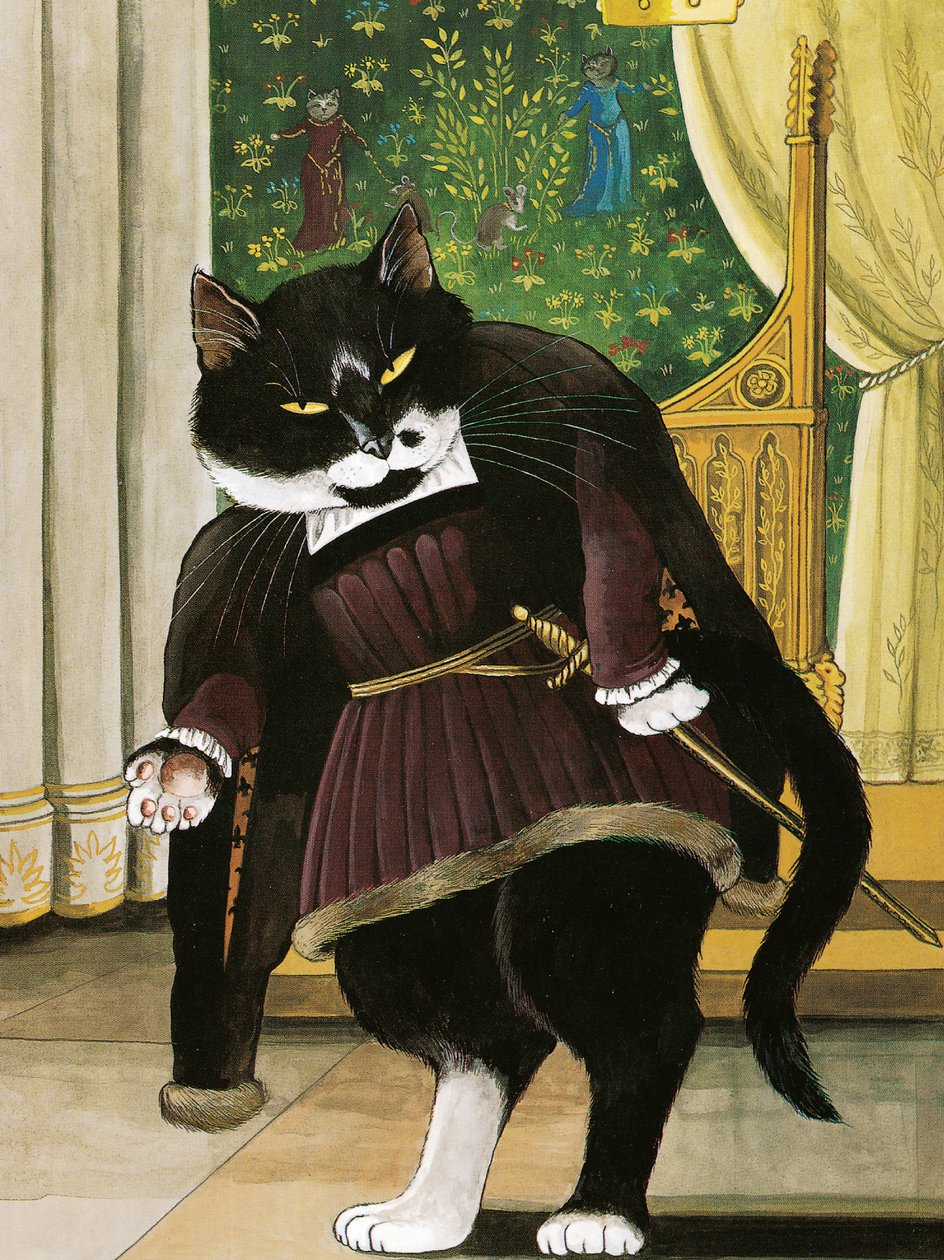 Illustration aus Shakespeare Cats: Poster Book (veröff. 2016) von Susan Herbert
