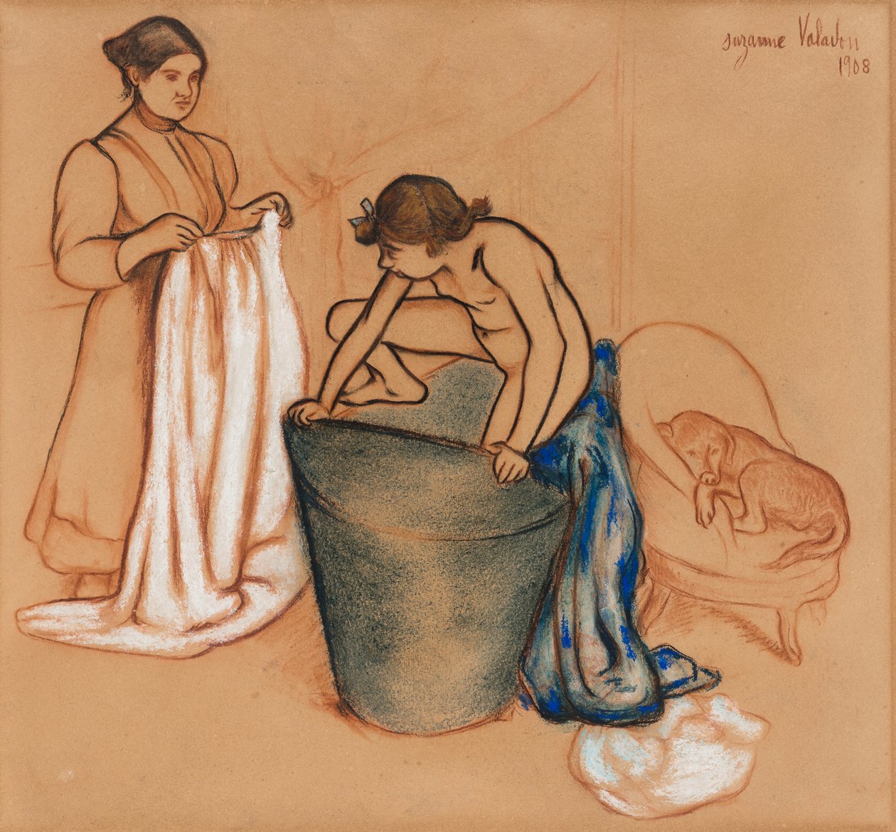 Das Bad von Suzanne Valadon