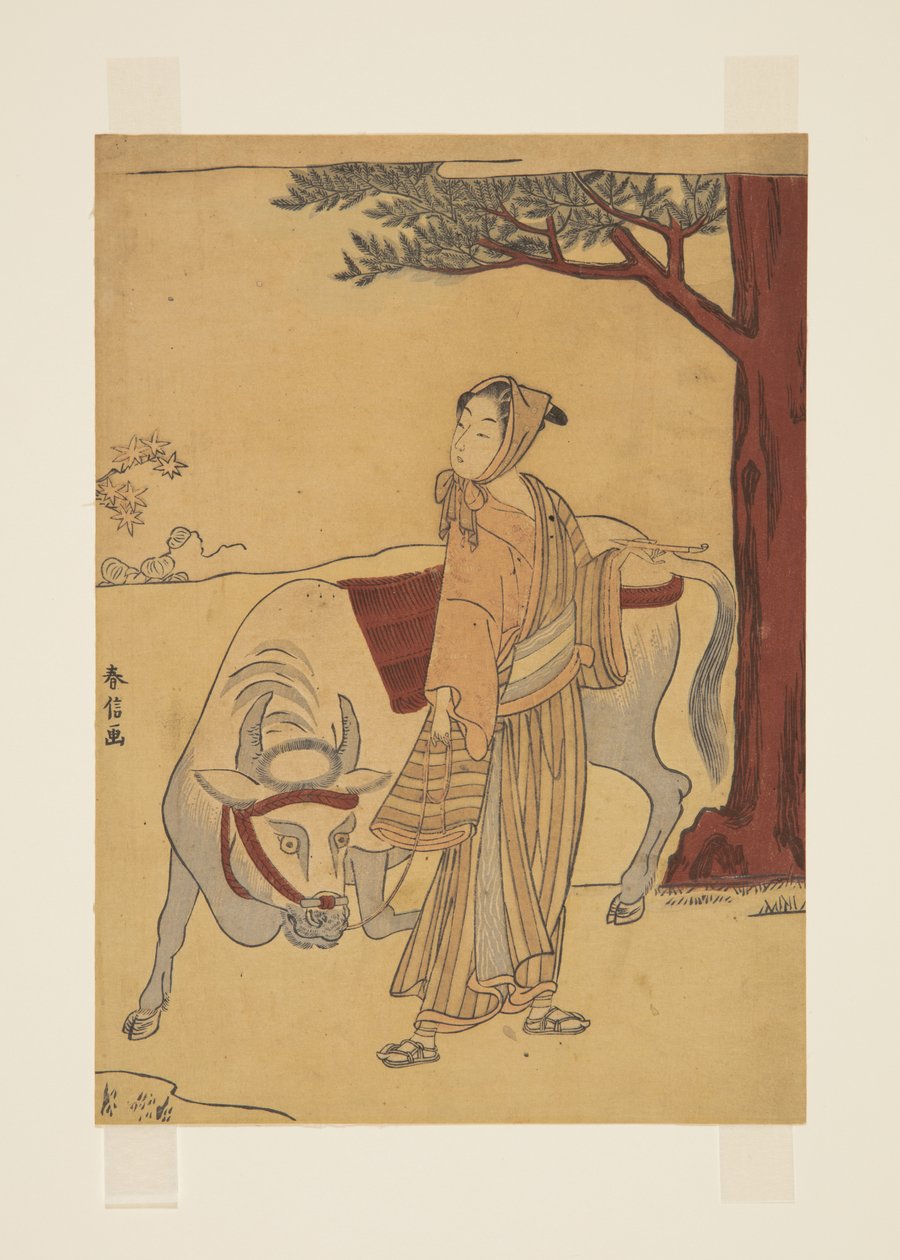 Parodie der Geschichte von Chao Fu von Suzuki Harunobu
