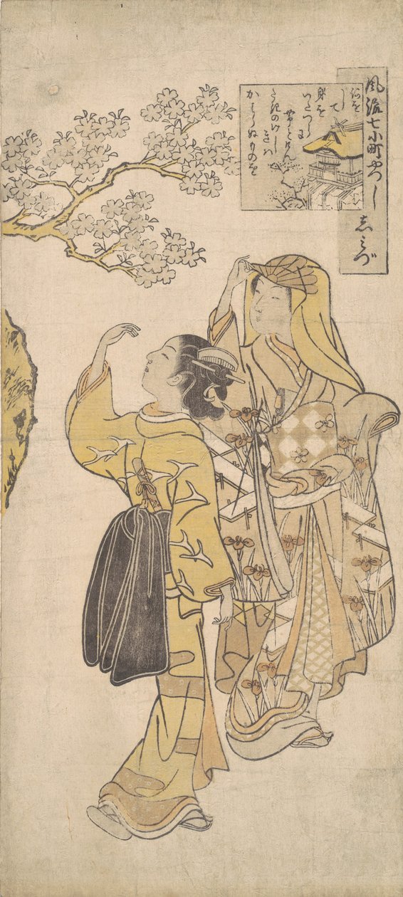 Shimizu-Tempel, ca. 1765 von Suzuki Harunobu