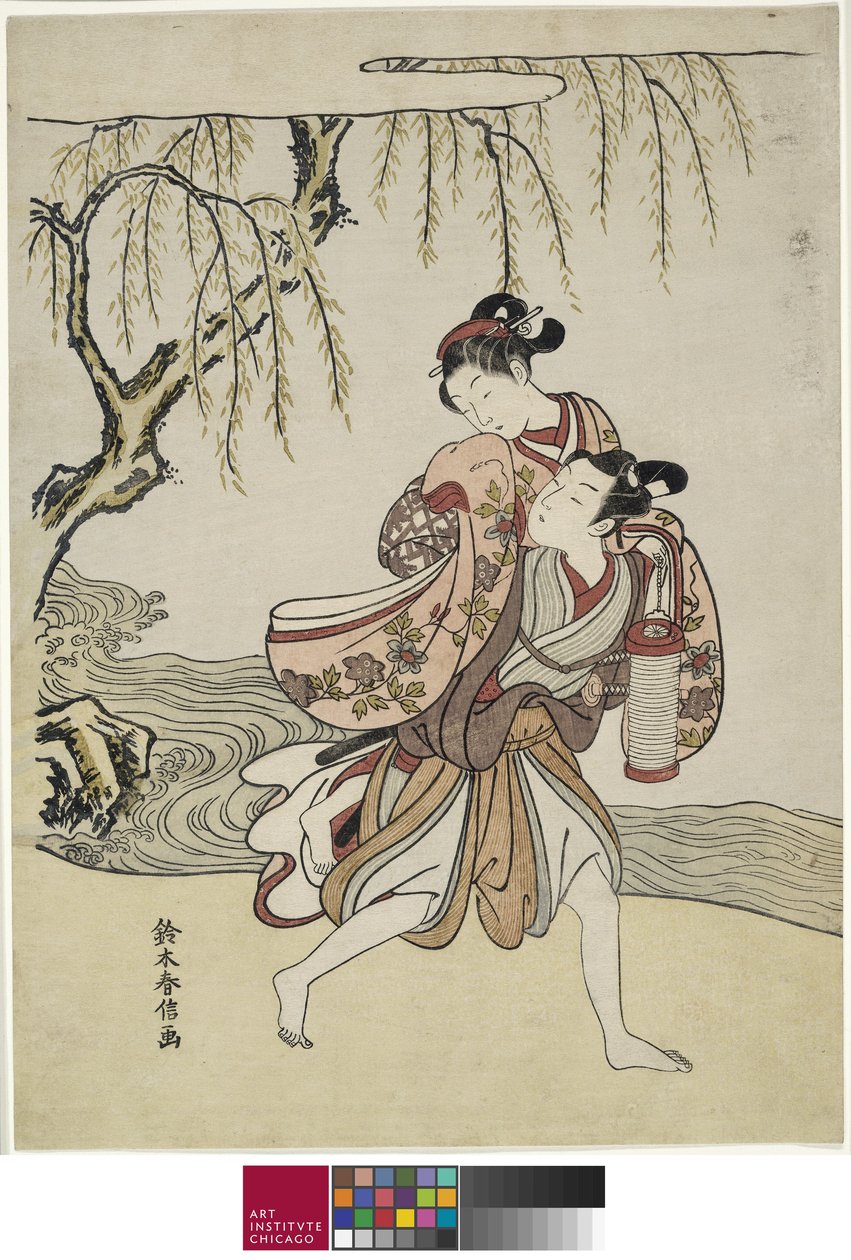 Die Entführung von Suzuki Harunobu