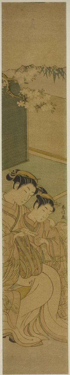 Der Liebesbrief von Suzuki Harunobu