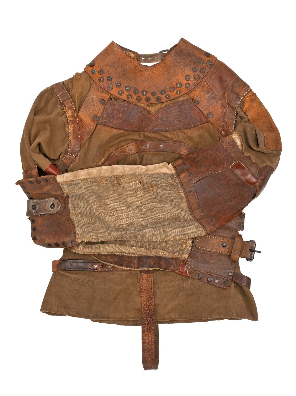Zwangsjacke im Besitz von Harry Houdini, ca. 1915 von Swanfeldt Tent and Awning Co.