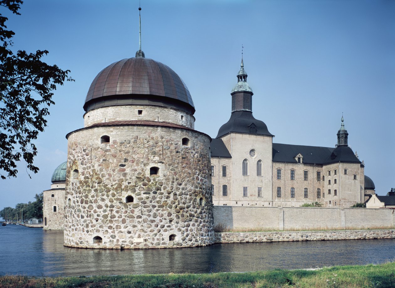 Ansicht von Schloss Vadstena, erbaut 1545 von Swedish School