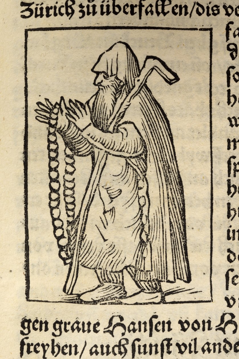 Illustration aus Cosmographia von Sebastian Muenster, Basel 1544 von Swiss School