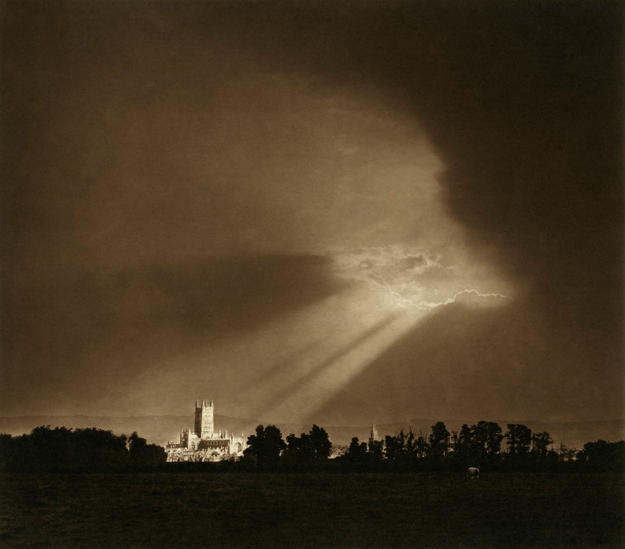 Gloucester Kathedrale, Gloucestershire von Sydney Alfred Pitcher