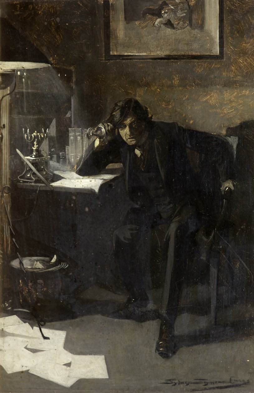 Porträt von Sir John Martin Harvey von Sydney C Lucas