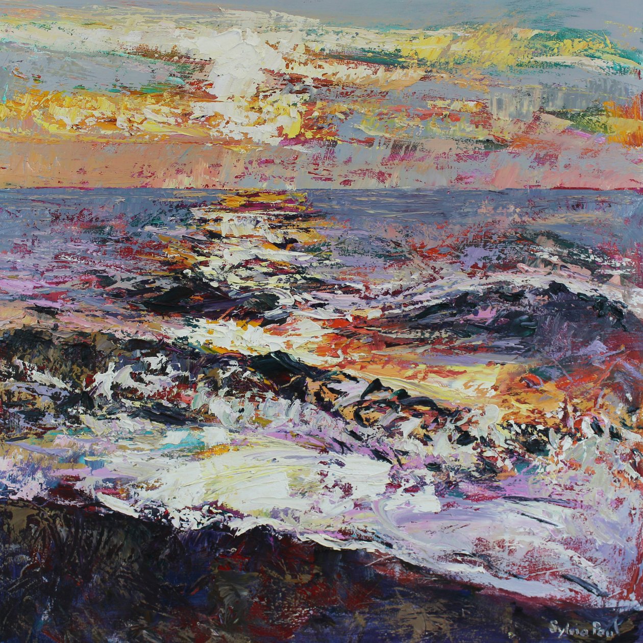 Morgendämmerung, 2021 von Sylvia Paul