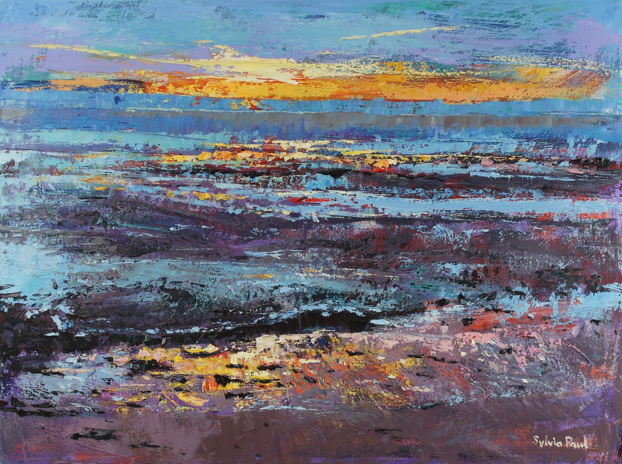 Spektakulärer Sonnenaufgang, 2021 von Sylvia Paul