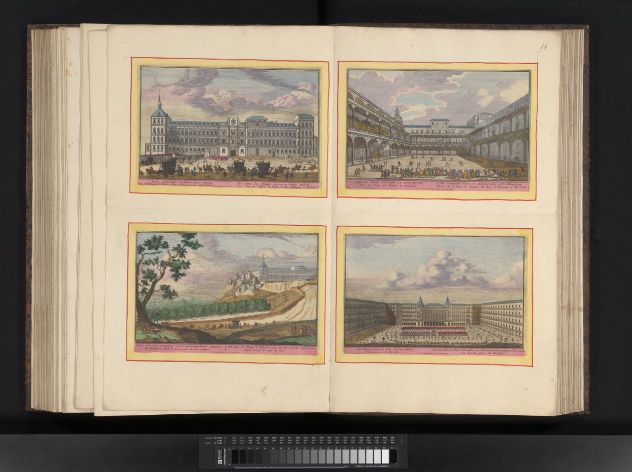 Ansicht der ummauerten Stadt Los Palacios von Symon Novelanus (possibly)