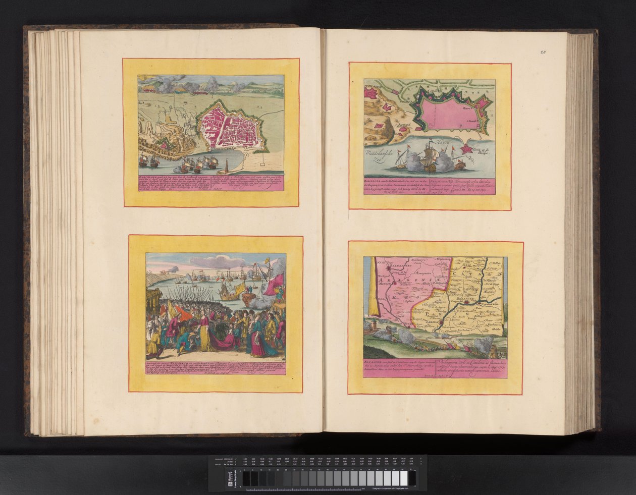 Ansicht der Stadt Cádiz von Symon Novelanus (possibly)