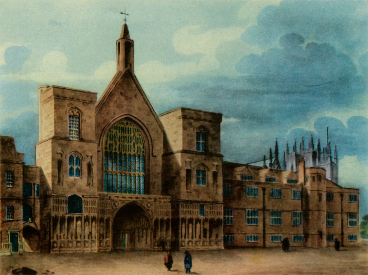 New Palace Yard und Eingang zur Westminster Hall, 1947 von T. Coney