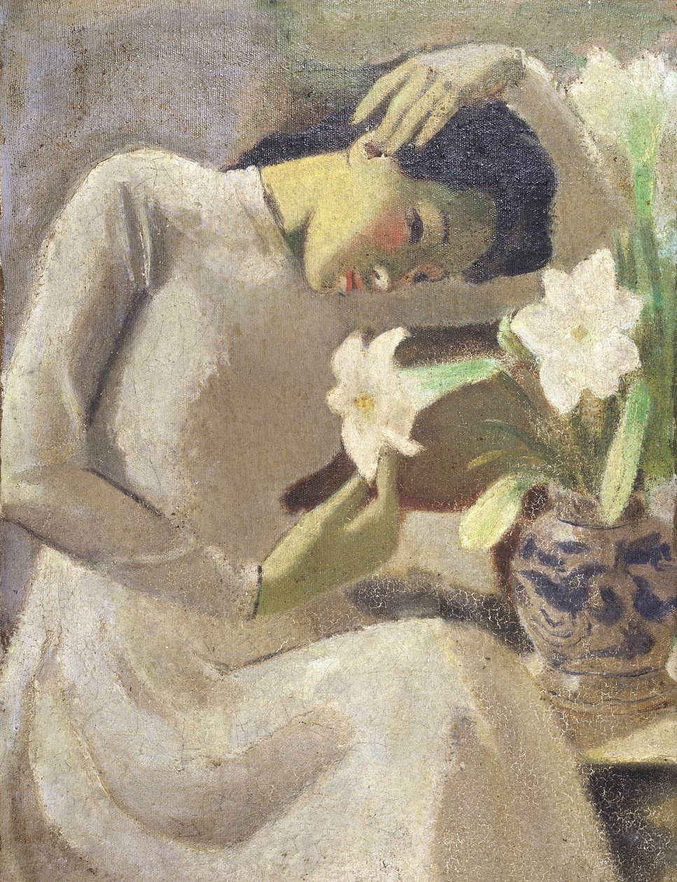 Öl auf Leinwand von Fo Ngoc Van von Tô Ng?c Vân