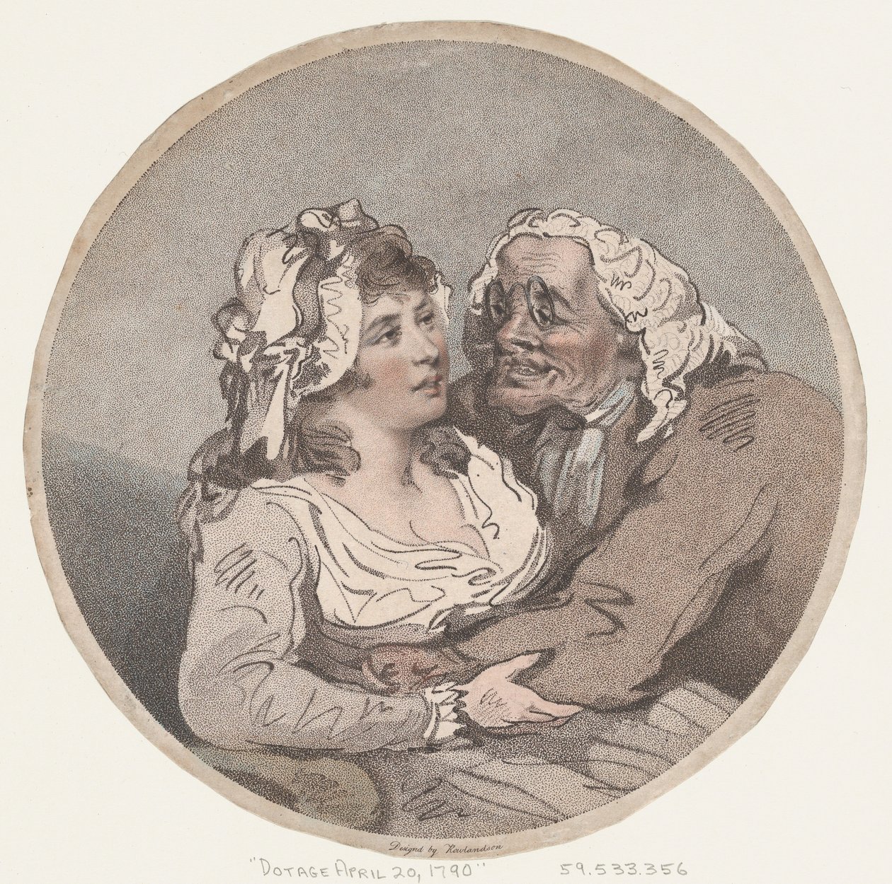Altersschwäche, 20. April 1790 von T. Smith
