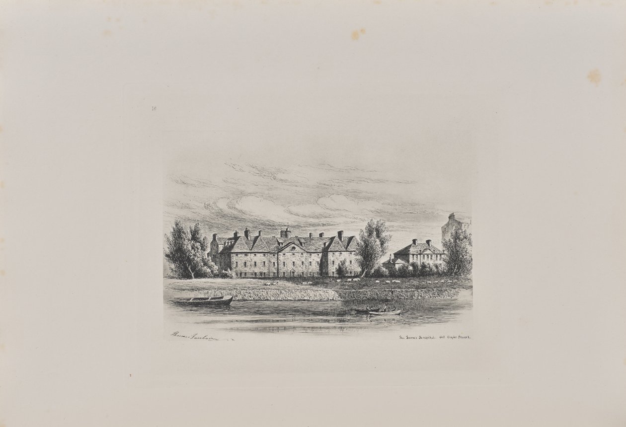 Das alte Krankenhaus der Stadt, Great Clyde Street von T. and R. Annan and Sons