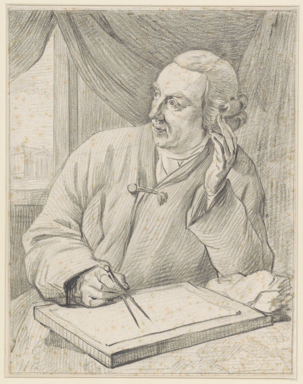 Porträt von (Hans) Jacob Otten Husly von Taco Scheltema (I)